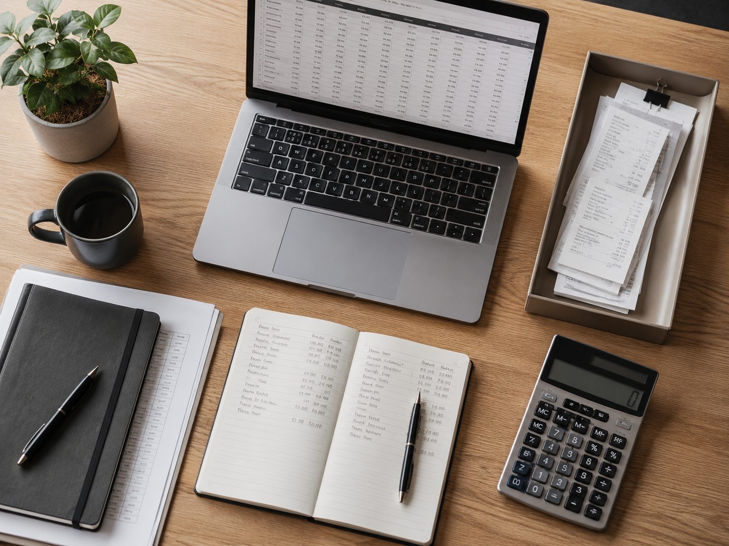 Illustrative bank feed reconciliation